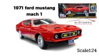 โมเดลรถเหล็ก#โมเดลรถ1:24#โมเดลรถ ford mustang mach 1( 1971) scale 1:24 ฿790. ของแท้ motor maxสินค้ามีในกทม. พร้อมส่ง