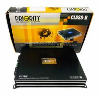 เพาเวอร์แอมป์ติดรถยนต์ดีๆแรงๆ PRIORITY รุ่น PT-700F CLASS D 700w. สีดำ เครื่องเสียงติดรถยนต์,เพาเวอร์ติดรถยนต์,เพาเวอร์แอมป์ติดรถยนต์,AMP ติดรถยนต์ CAR AMPLIFIER