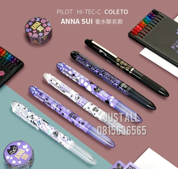 anna-sui-gt-ปลอกปากกา-pilot-coleto-แบบ-3-ช่อง