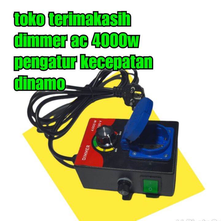 TTBDG dimmer 4000 watt pengatur kecepatan dinamo mesin bor gerinda