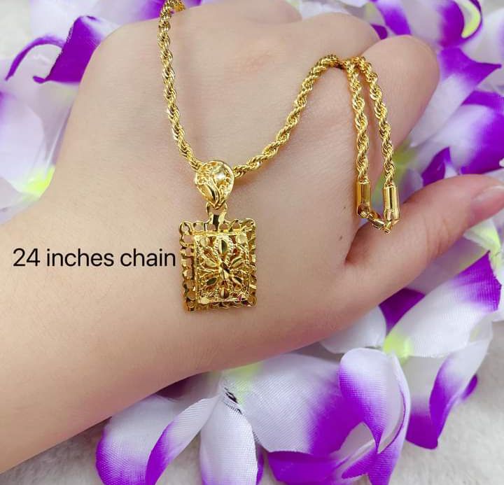 10k Gold Necklace 24inches Lazada Ph 