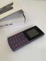 ของใหม่ แกะซีล Nokia110 4G(2023) โนเกียปุ่มกด สีม่วง Arctic Purple ใช้ได้ 2 SIM (แบรนด์แท้)