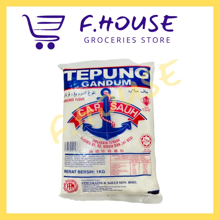 Tepung Gandum Cap Sauh (1kg) | Lazada