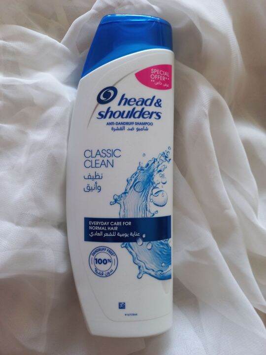Head & Shoulders AntiDandruff Shampoo 400ml(Classic Clean)imported