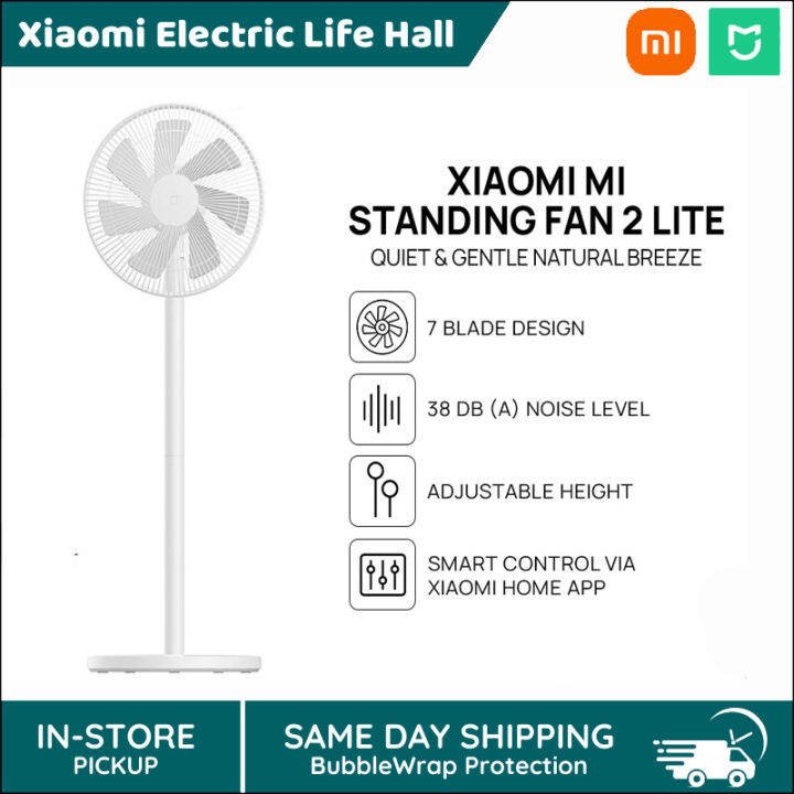 XIAOMI Mijia Smart Standing Fan Air Cooling Fan Height Adjustable Mi ...
