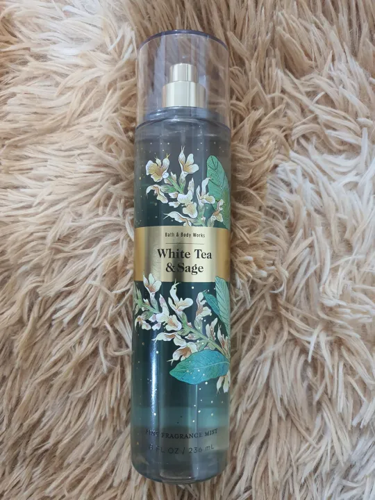 Bath and Body Works Mist, White Tea and Sage, 236ml Lazada PH