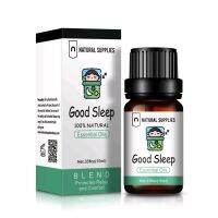 Good Sleep เป็นการผสมของน้ำมันหอมระเหยแท้ของ Lavender, Sweet Marjoram, Grapefruit, Geranium, Chamomile, and Sage
น้ำมันหอมระเหยแท้ 100% essential oil