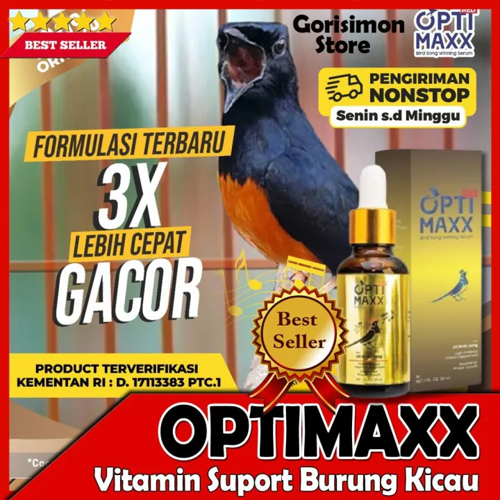 OPTIMAXX- VITAMIN BURUNG KICAU LOVEBIRD - MURAI - MURAI BATU / VITAMIN ATP / DOPING LOMBA ATP BURUNG | Lazada Indonesia