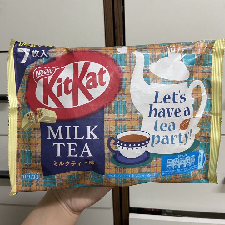 kitkat-milk-tea-minis-คิทแคทมินิรสชานม-นำเข้าจากประเทศญี่ปุ่น