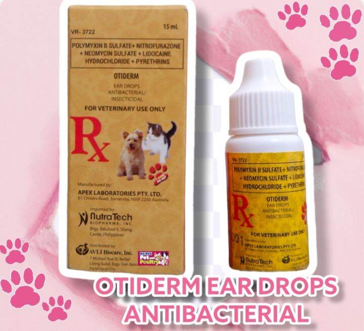 OTIDERM EAR DROP FOR PETS 15ML Lazada PH