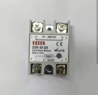 Solid State Module SSR-40 DA input 3-32VDC output 24-380VAV fotek Solid โซริดสเตรท