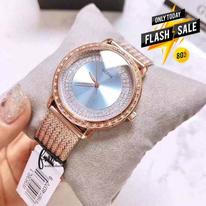 Jam Tangan Wanita Guess W0836L1 W0836L3 Stainless Free Box Lazada Indonesia