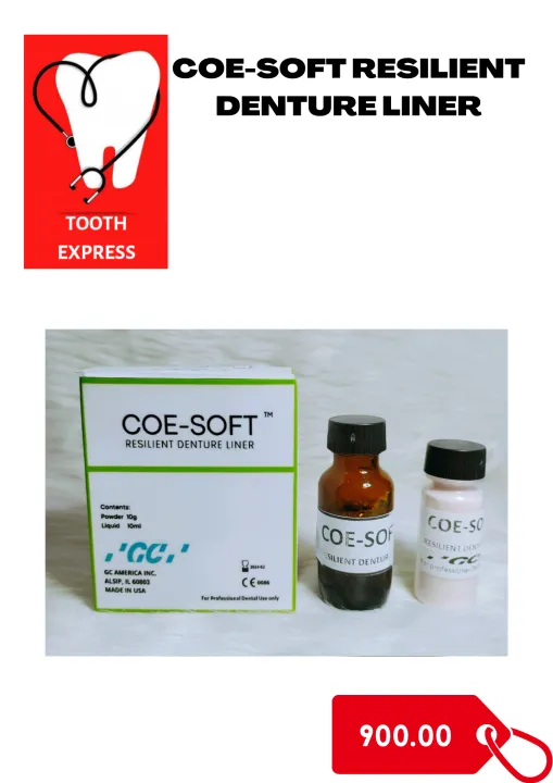 COESOFT Resilient Denture Liner Lazada PH