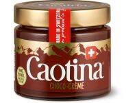 Caotina since 1963 swiss chocolate spread 

แยมทาขนมปังสัญชาติสวิสแท้