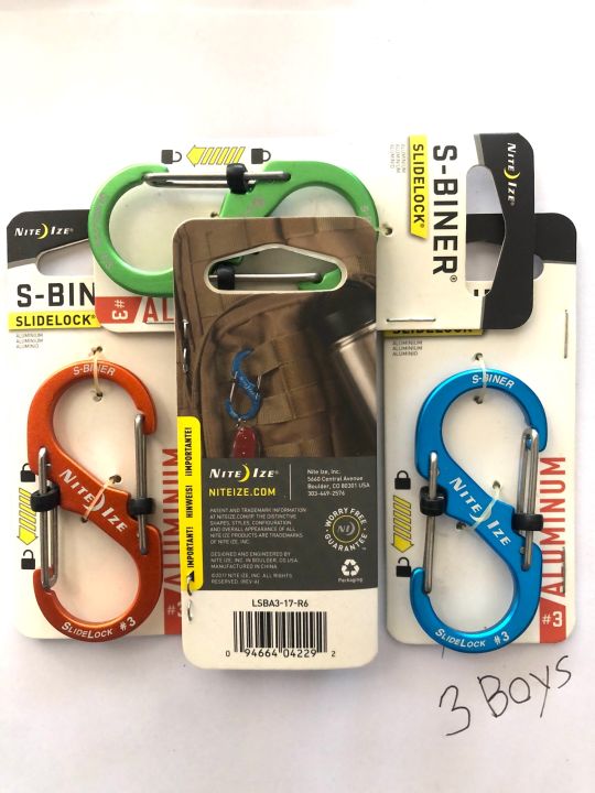 พวงกุญแจ-carabiner-ของ-nite-ize-3-มีตัวล็อค