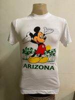 เสื้อยืด ลาย มิกกี้เมาส์ ARIZONA สไตล์วินเทจ