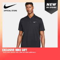 Nike Mens Dri-FIT Court Tennis Polo - Black ไนกี้ เสื้อโปโลผู้ชาย Dri-FIT Court Tennis - สีดำ