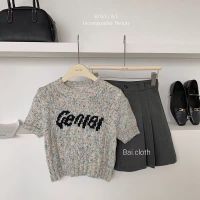 เสื้อครอป NEW :: ??Genier knitted top