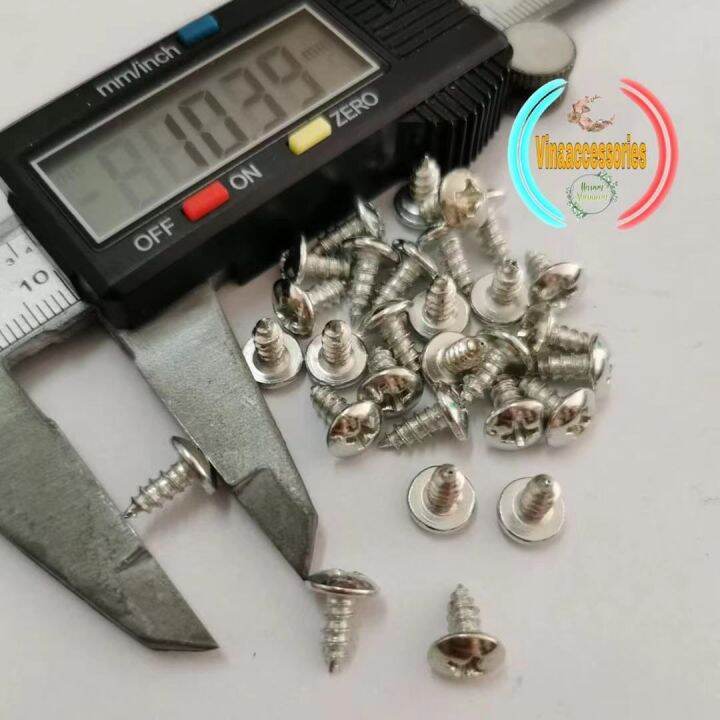 100pcs baut bingkai sekrup 8mm / baut sekrup bingkai foto 6 3/8