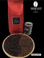 Bright Coffee Arabica100% 1กิโลกรัม คั่วเข้มมาก จากดอยปางขอน