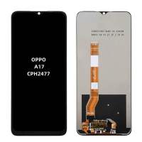 อะไหล่หน้าจอ LCD For OPPO A17 CPH2477 จอแสดงผล LCD Touch Screen Digitizer