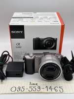 (สินค้ามือ2) กล้อง Sony a5100 ติดเลนส์ 16-50 wifi เซลฟี่ ใช้งานเต็มระบบ ชัตเตอร์ 3 พัน  อุปกรณ์ (4511-8903) -บอดี้กล้อง Sony a5100 -sony lens 16-50 -ที่ชาร์จ -แบต 1 ก้อน -สายคล้อง   *** ตำหนิ มีรอยตามการใช้งาน ไม่มีผลต่อการใช้งานค่ะ ***