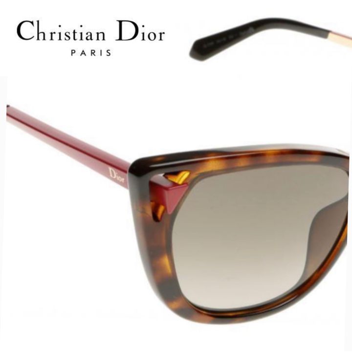 แว่น-dior-chromatic-1-แว่นตากันแดด-ของแท้100-รับประกัน1ปี-รุ่น-6lyha-สีน้ำตาล-แดง-christian-dior-made-in-italy