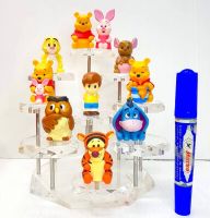 super_Toys โมเดล หมีพูและเพื่อนๆ ชุด 10 ตัว ความสูง 4 cm ( lajj)