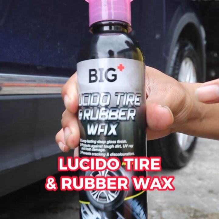 BIG+ Lucido Tire & Rubber Wax (240g) Tyre Silicone Wax Silicon Wax
