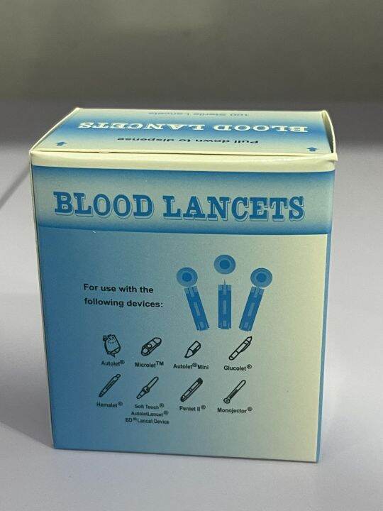 BLOOD LANCET'S (100's) | Lazada PH