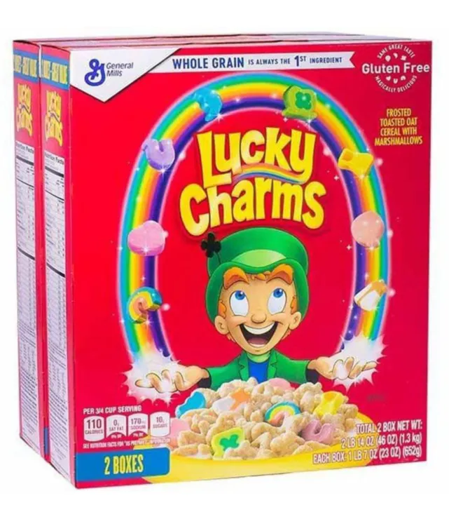 General Mills Lucky Charms Cereals 