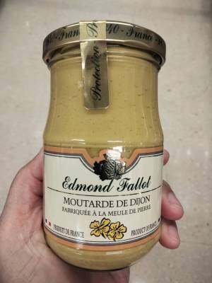 Edmond Fallot Moutarde De Dijon Mustard 210g. ซอสดิชงมัสตาร์ด  เอ็ดมงฟาโล 210กรัม