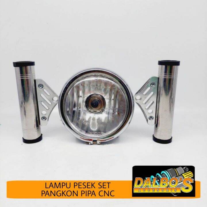 lampu pesek set pangkon pipa cnc pnp motor cb mp megapro tiger rx king