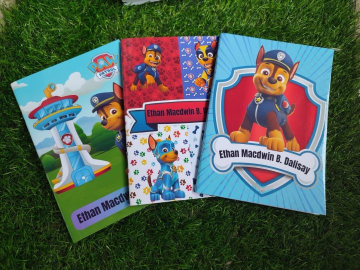 Paw Patrol Notebook with name | Lazada PH