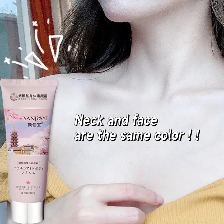 YANJIAYI Niacinamide Body Lotion Body Cream Natural Whitening Moisturizers Creams Body Care