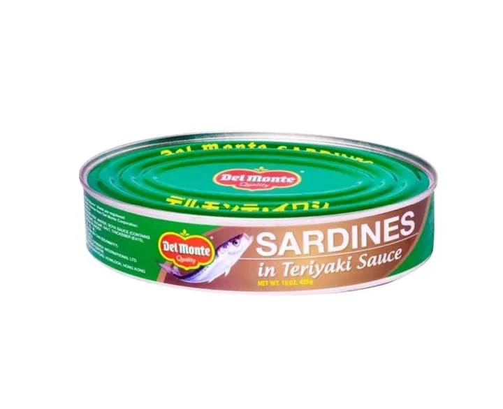 Del Monte Sardines in Teriyaki Sauce -425g | Lazada PH