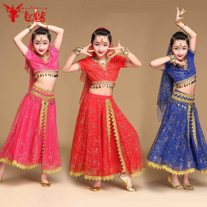 Indian Clothing Women's Saree Suit 61 Children's Costume Young Girl of ...