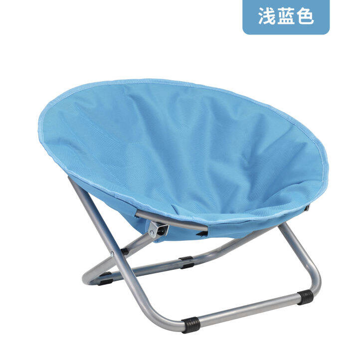 Folding pet bed chair portable circular elevated cat bed waterproof