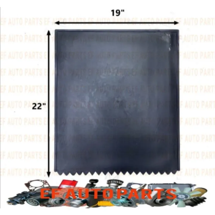 Universal Pvc Mudflap 19” X 22" Lorry / trailers / van / Trucks / 4x4