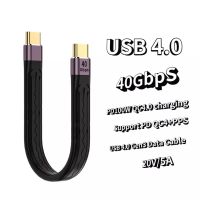 3A PD 60W USB Type C USB C 3.1 Gen2 10Gbps สายเคเบิล USB C QC3.0 Fast ชาร์จวิดีโอ SSD สั้นสายไฟ USB สำหรับ MacBook Pro