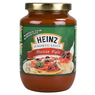 Heinz Spaghetti Sauce Italian Style สปาเกตตีซอสสไตล์อิตาเลียน 470g