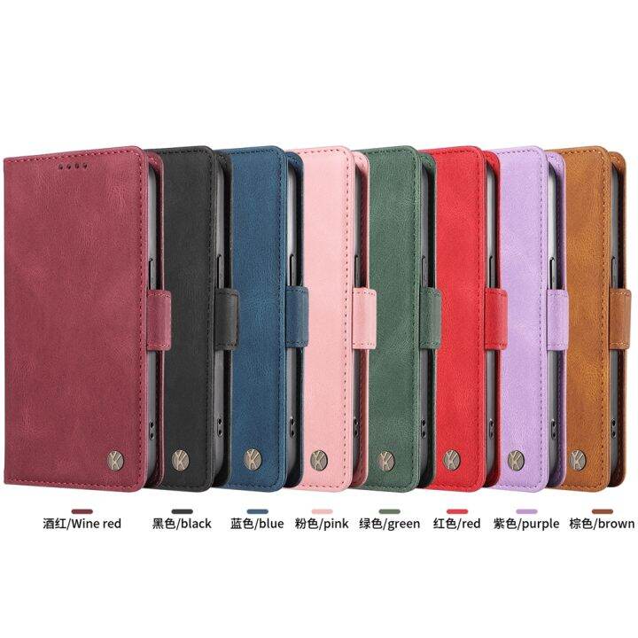For Vivo V29 V27 V27 Pro Phone Case Leather Wallet with Stand Card Slot Flip Cover