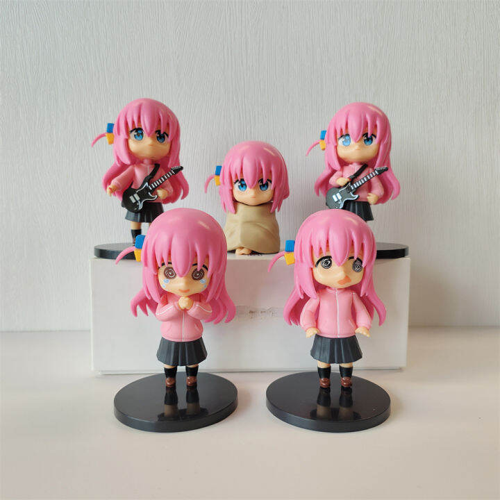 Fastshipment 5pcs BOCCHI THE ROCK Figure Model Cute Gotou Hitori Model ...