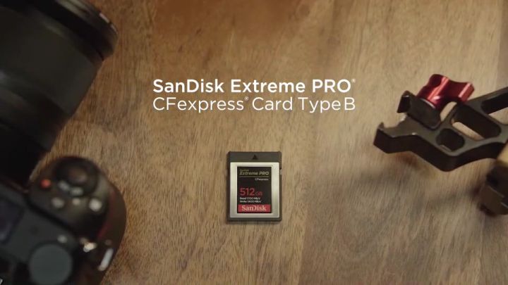 SanDisk Extreme Pro CFexpress Type B - 512GB - SDCFE-512G-GN4NN
