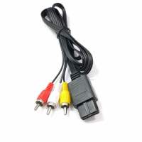 Shanlin สายเคเบิล AV เป็น RCA Gamecube N64 SNES อุปกรณ์เสริม สําหรับเกมคอนโซลดิจิทัล Nintendo 64 RCA