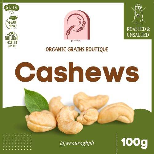 Roasted Cashews 100g Lazada Ph 9666