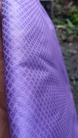 ผ้าไหมแท้ทอมือ ทอยกลายเม็ดพริกไทย สีม่วง ขนาด100×400 #ผ้าไหมแท้ทอมือ #thaisilk
