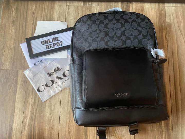 Coach graham backpack Lazada PH