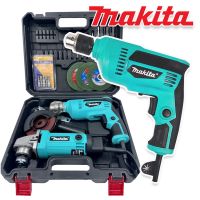 Makitaสว่าน 3 หุน + หินเจียร Makita  4 นิ้ว