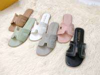 Shoes168 รองเท้าแตะ หน้าH มี6สี ไซล์36-40A